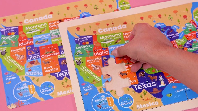 Amazon.com: SYNARRY Large US World Earth Solar System Wooden